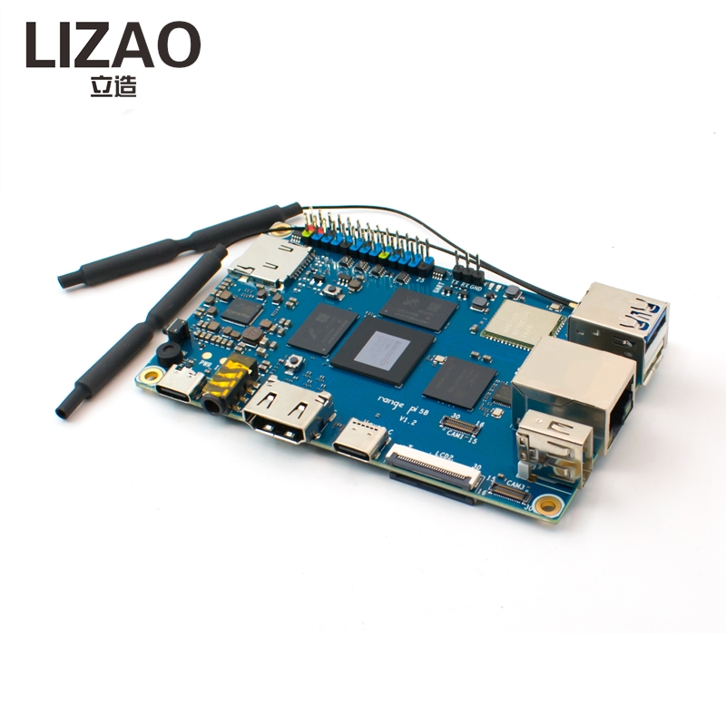Banana Pi Bpi-M5 - Papan Pengembangan LIZAO Orange Pi 5B,