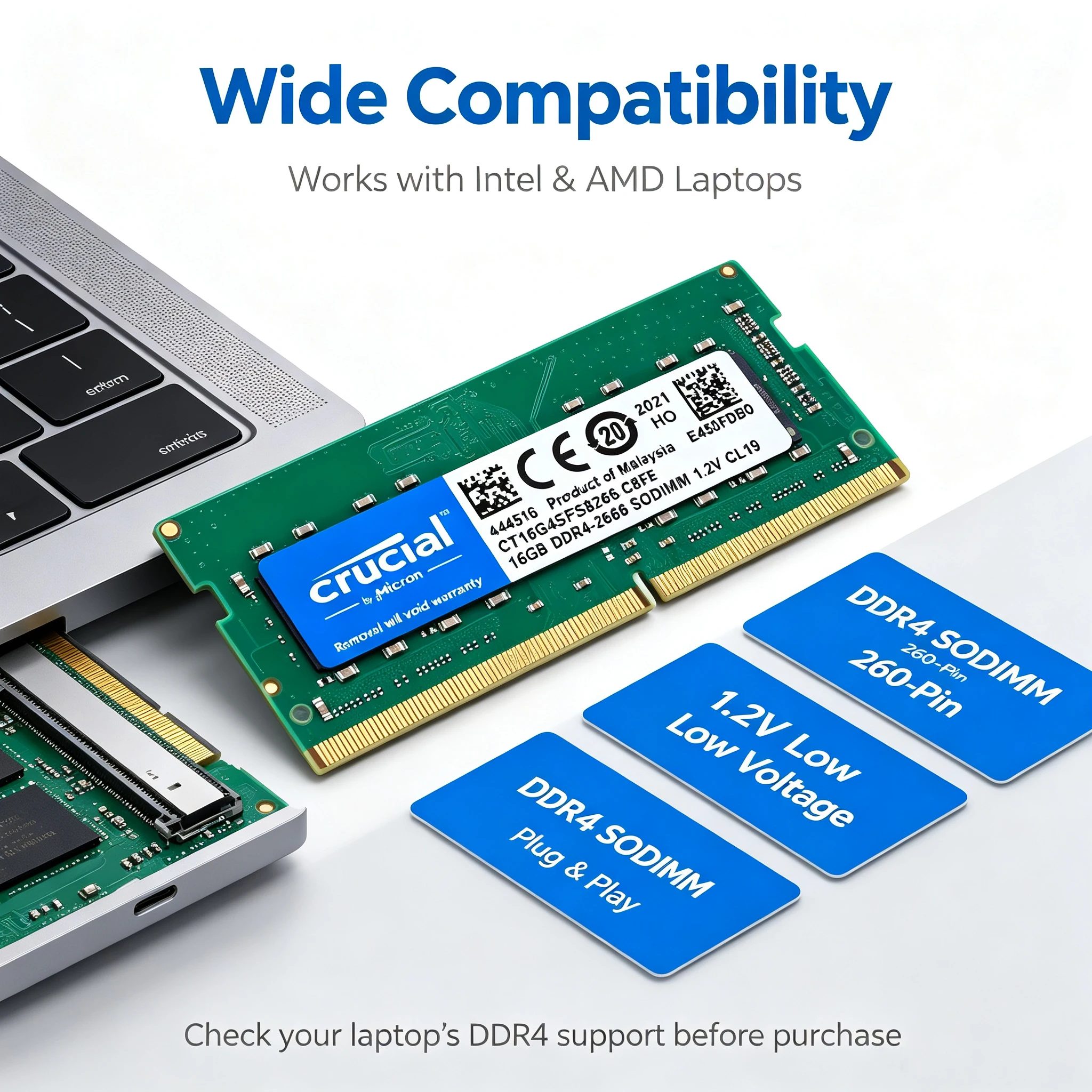 RAM Laptop Crucial DDR4 SODIMM - Khadas Vim4 8Gb ulasan dan harga