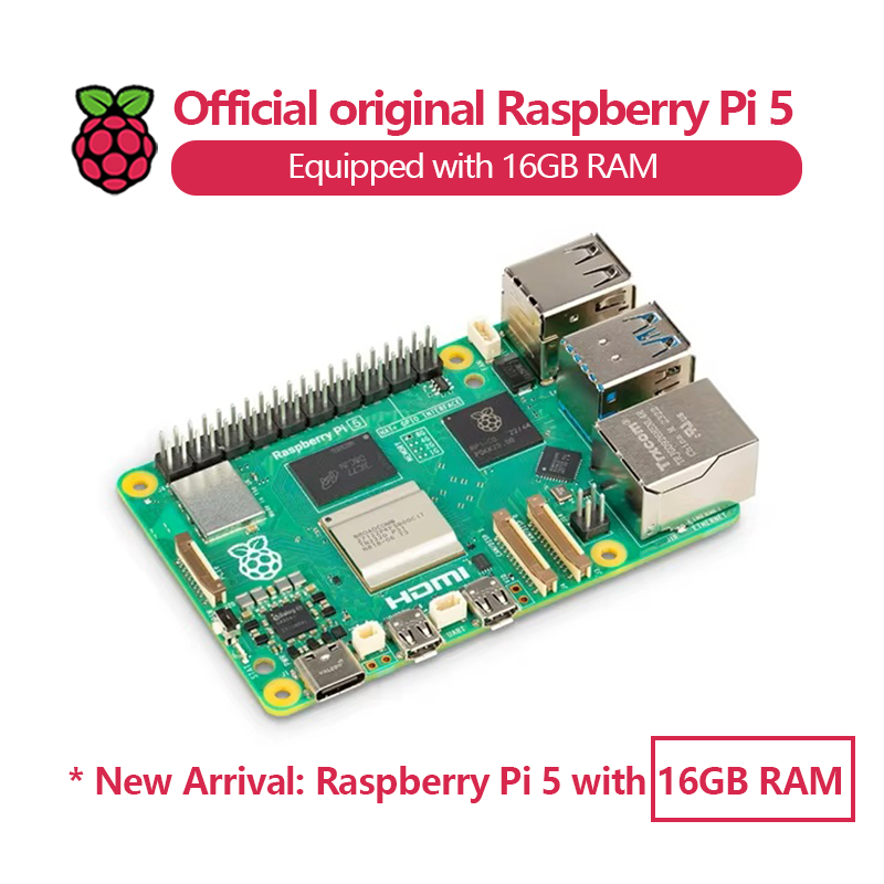 Raspberry Pi 5 Resmi Asli, Ked - Raspberry Pi 5 8Gb Kit ulasan dan harga