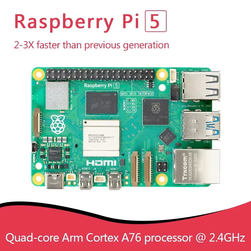Raspberry Pi 5 Resmi Asli, Ked - Raspberry Pi 5 8Gb Kit ulasan dan harga