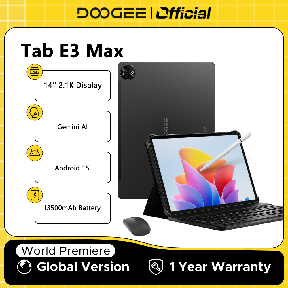 Versi Global DOOGEE Tab E3 Max - Khadas Vim4 8Gb ulasan dan harga